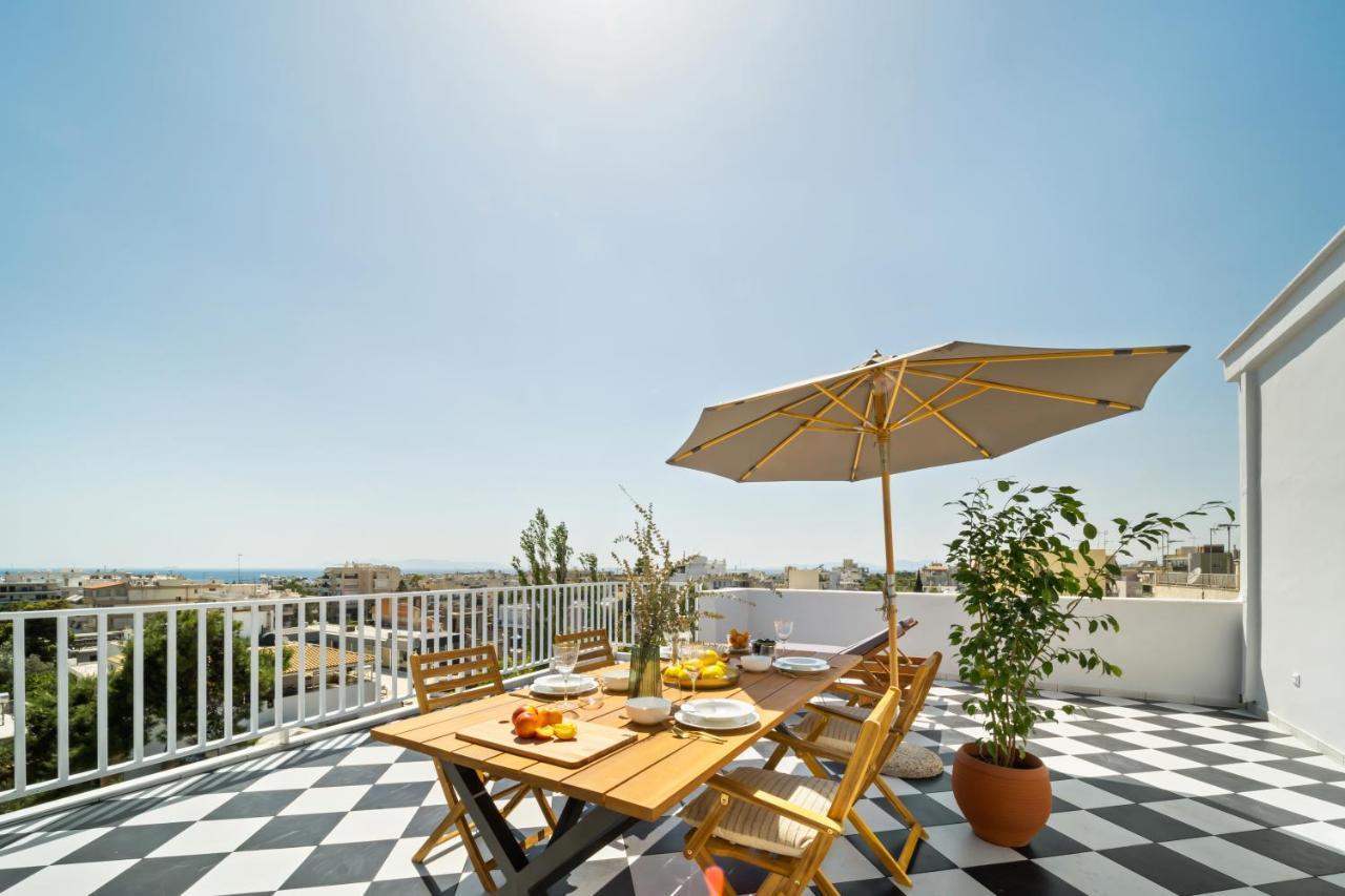 Luxurious Apartment With Big Sea View Terrace - Central Location Atina Dış mekan fotoğraf