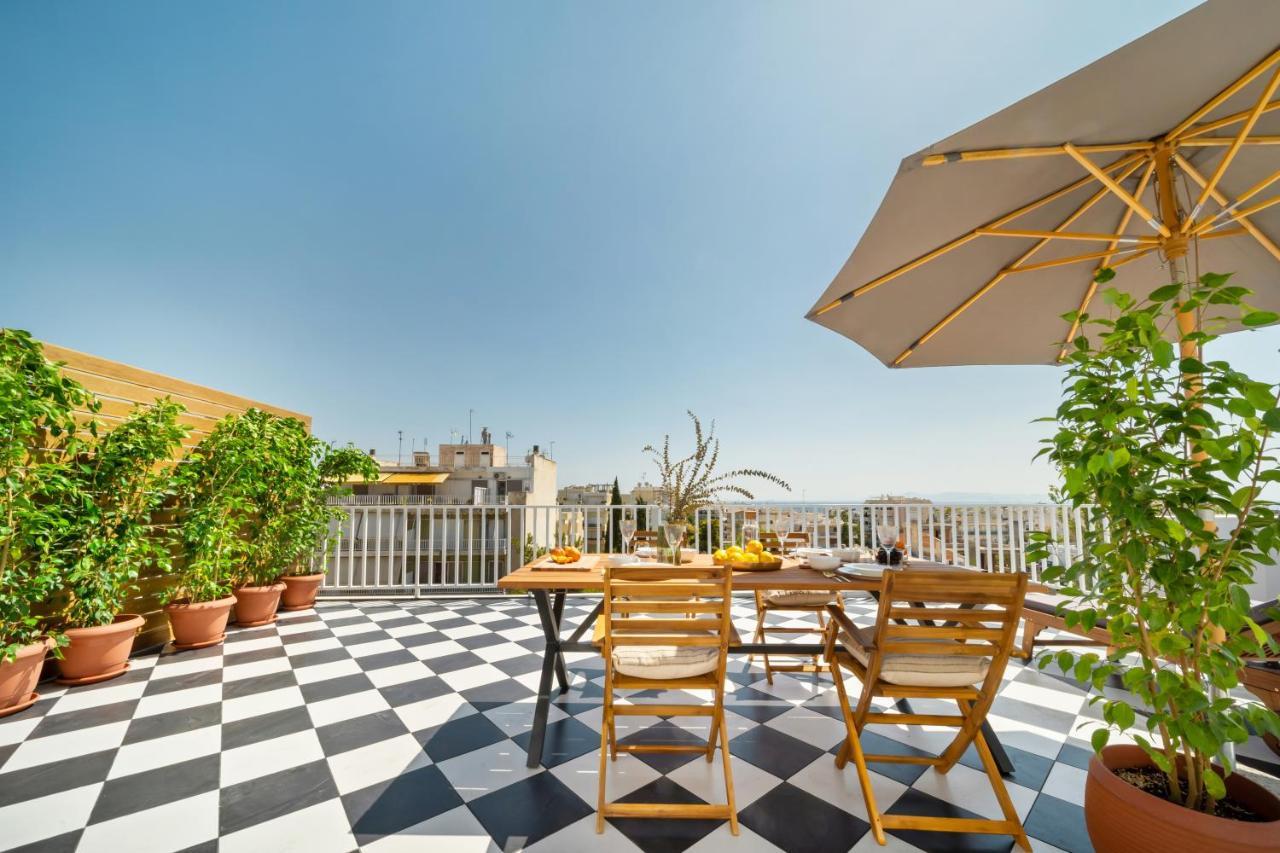 Luxurious Apartment With Big Sea View Terrace - Central Location Atina Dış mekan fotoğraf